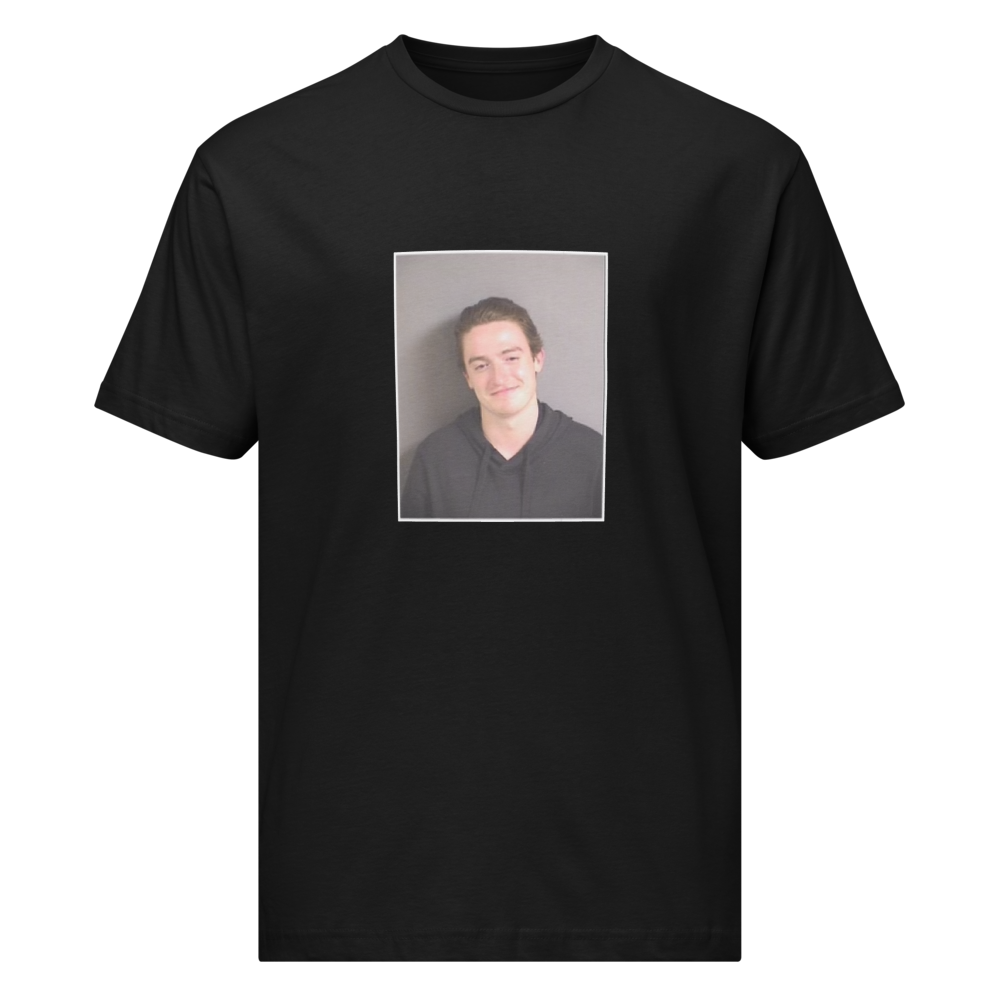 NC MUGSHOT TEE - BLACK