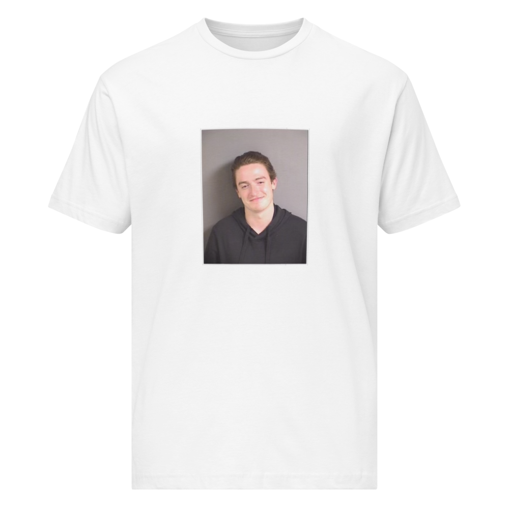 NC MUGSHOT TEE - WHITE